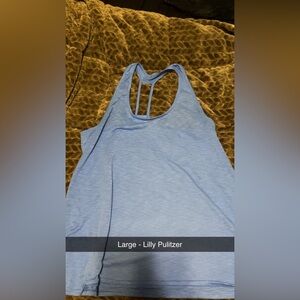 Women's Blue Sleeveless Top Lilly Pulitzer